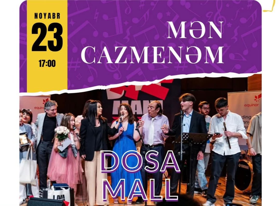 Lənkəranda “Mən cazmenəm” adlı konsert keçiriləcək