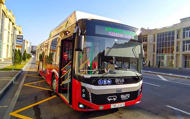 Bakıda 4 avtobus marşrutunun iş saatı uzadılır