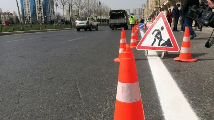 Gəncə yolunda nəqliyyatın hərəkəti məhdudlaşdırılacaq