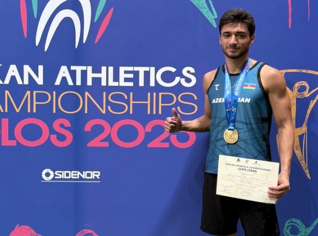 Azərbaycanlı atlet qızıl medal qazanıb