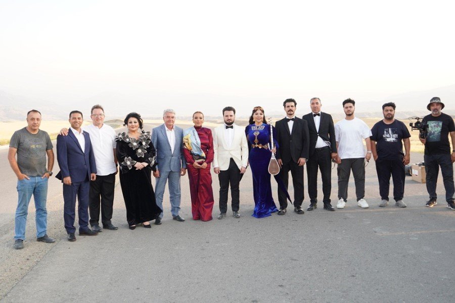 "Zəngəzur mahnısı"nın klip çəkilişləri başa çatıb - FOTOLAR