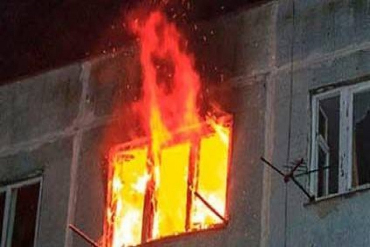 Nərimanovda fərdi yaşayış evində partlayış olub