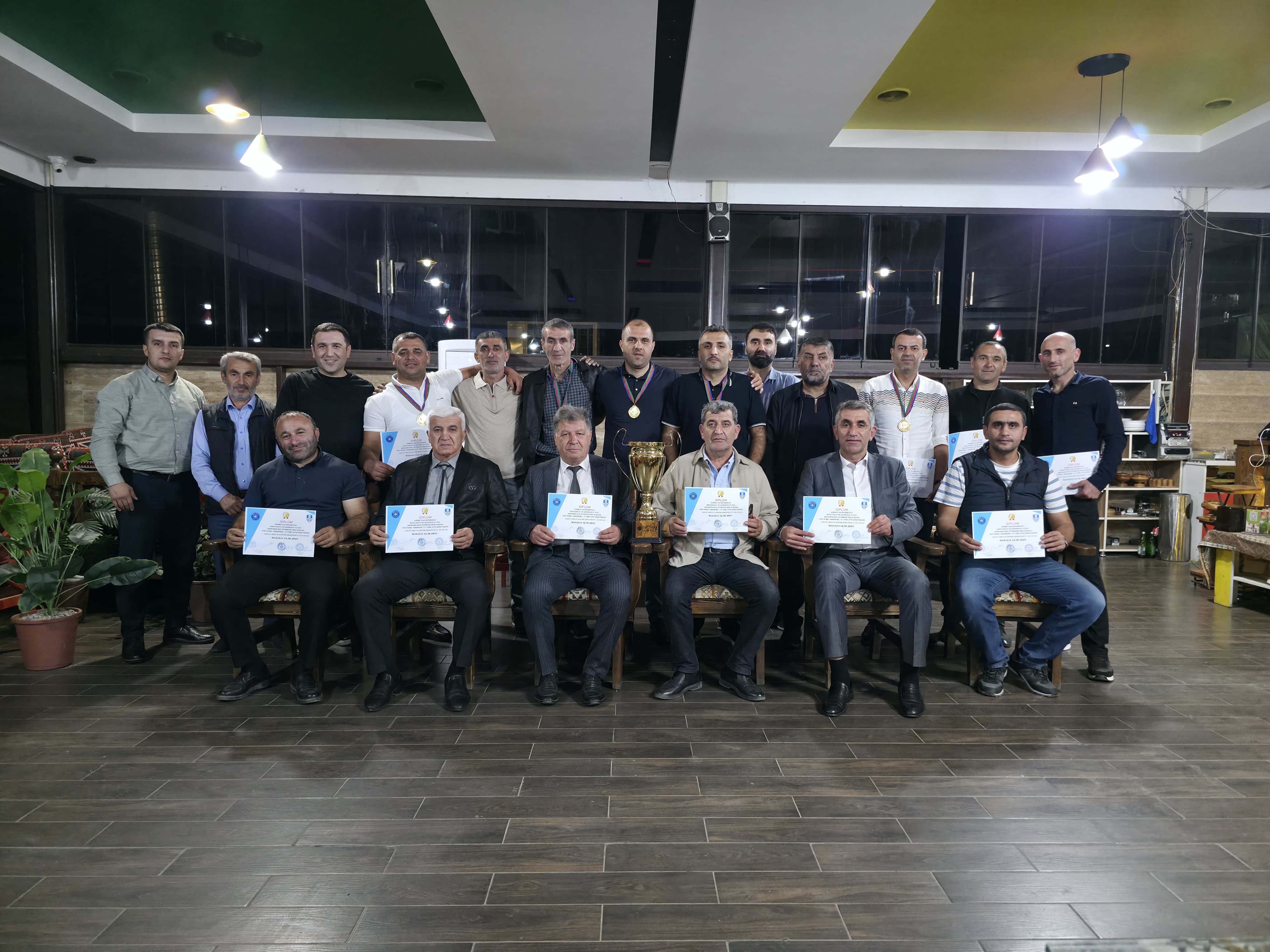 "Ərkivan" futbol komandası üçün ziyafət təşkil edildi