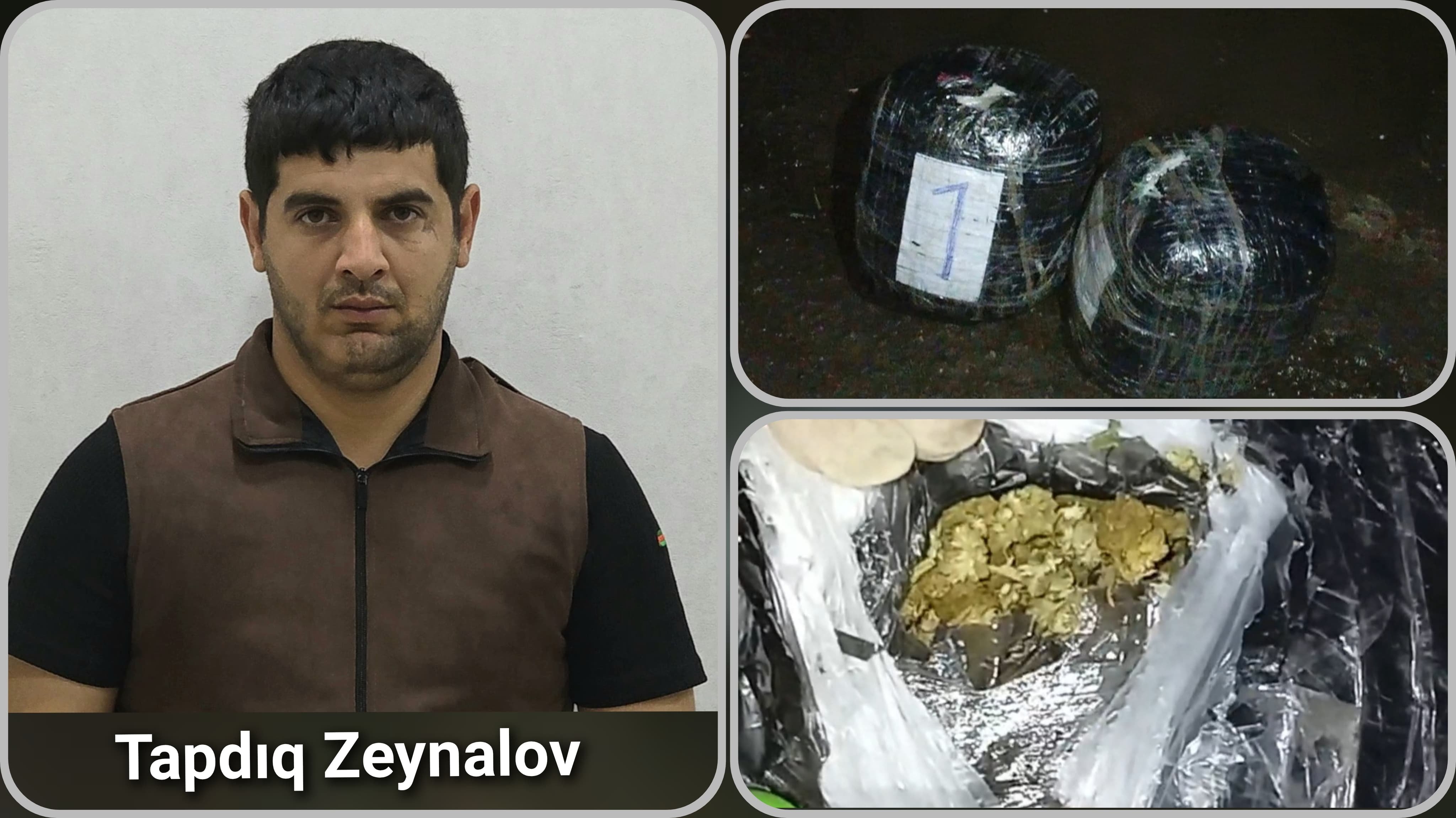 Astarada polis əməliyyat keçirdi, narkokuryerdən 8 kiloqram marixuana aşkarlandı