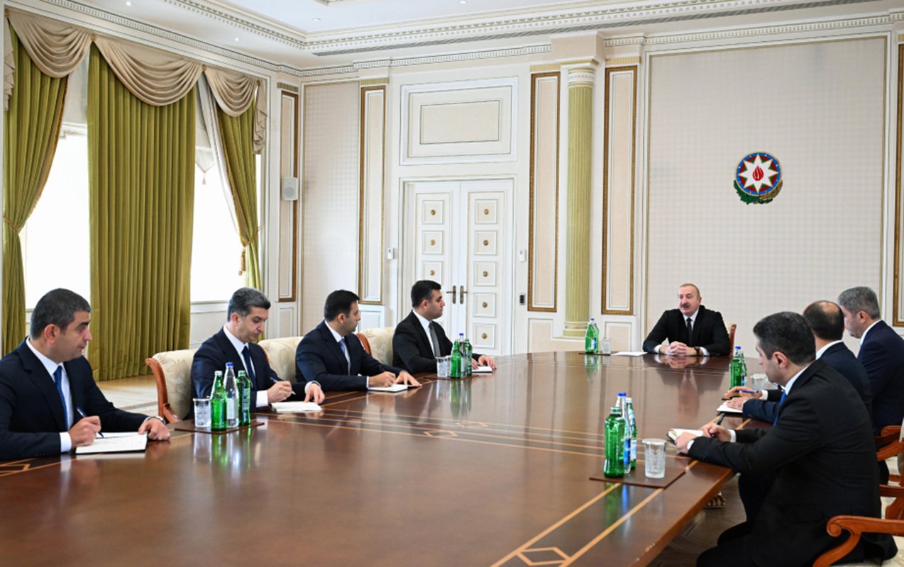 Prezident yeni icra başçılarını qəbul etdi