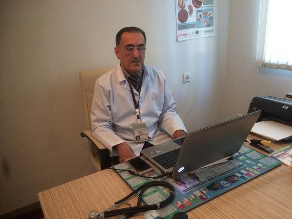 Masallı səhiyyəsinin tanınmış siması Vaqif Qurbanov yubileyini qeyd edir