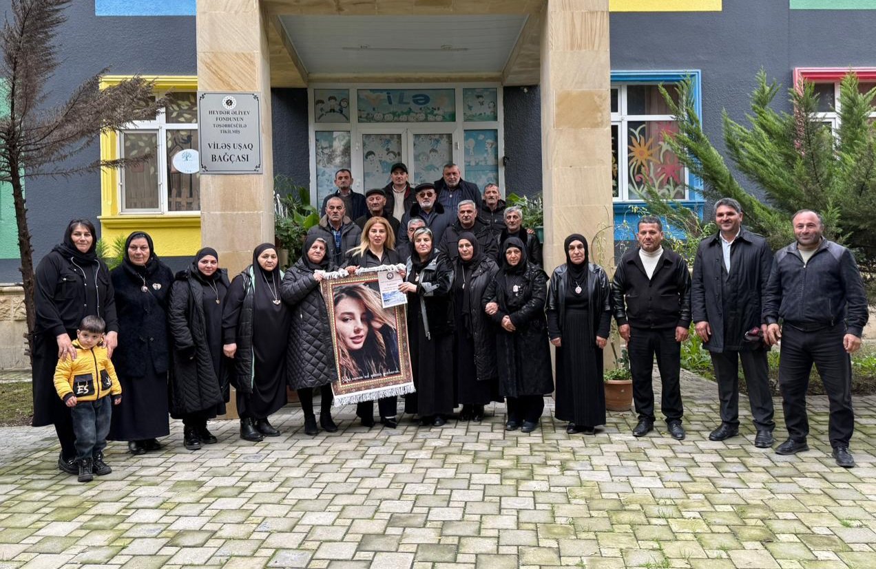 Şəhid ailələrindən Şəfa Allahverdiyevaya doğum günü sürprizi - VİDEO