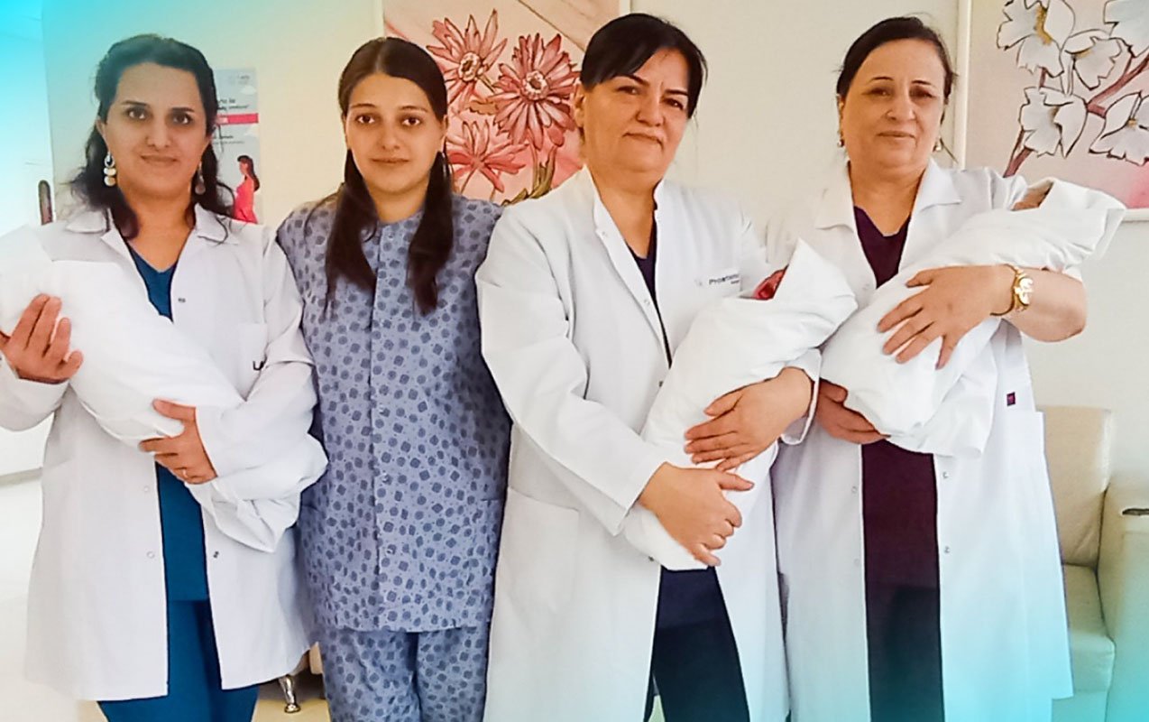 Masallıda üçəm dünyaya gəldi - Fotolar