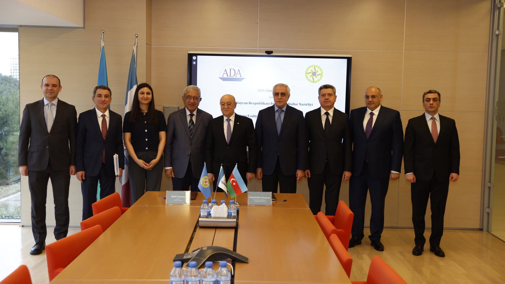 FHN və ADA Universiteti arasında Memorandum imzalanıb - VİDEO/FOTO