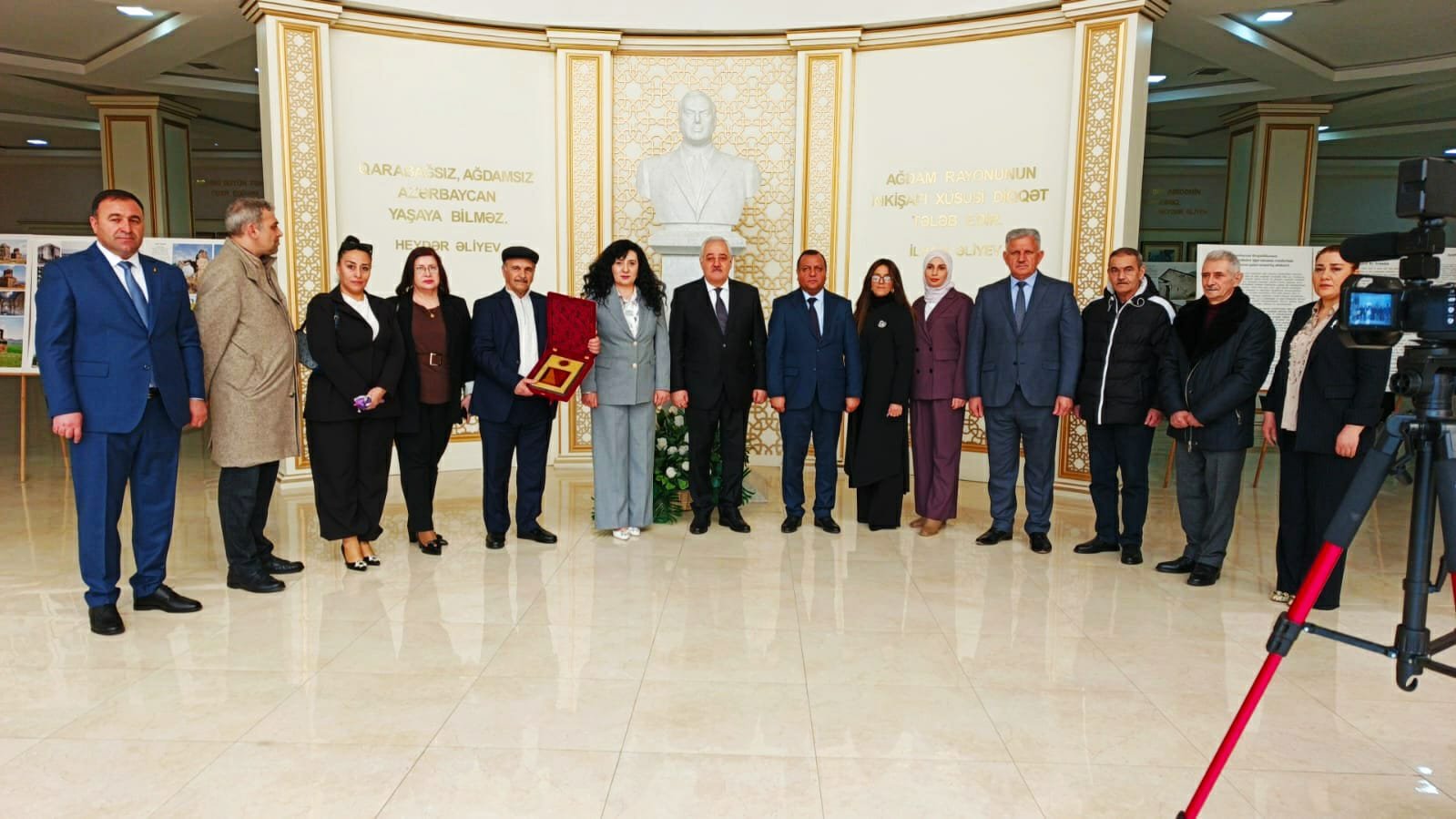 Ağdamda "Tarixin yaddaşı, ilmələrin dili" sərgisi açılıb