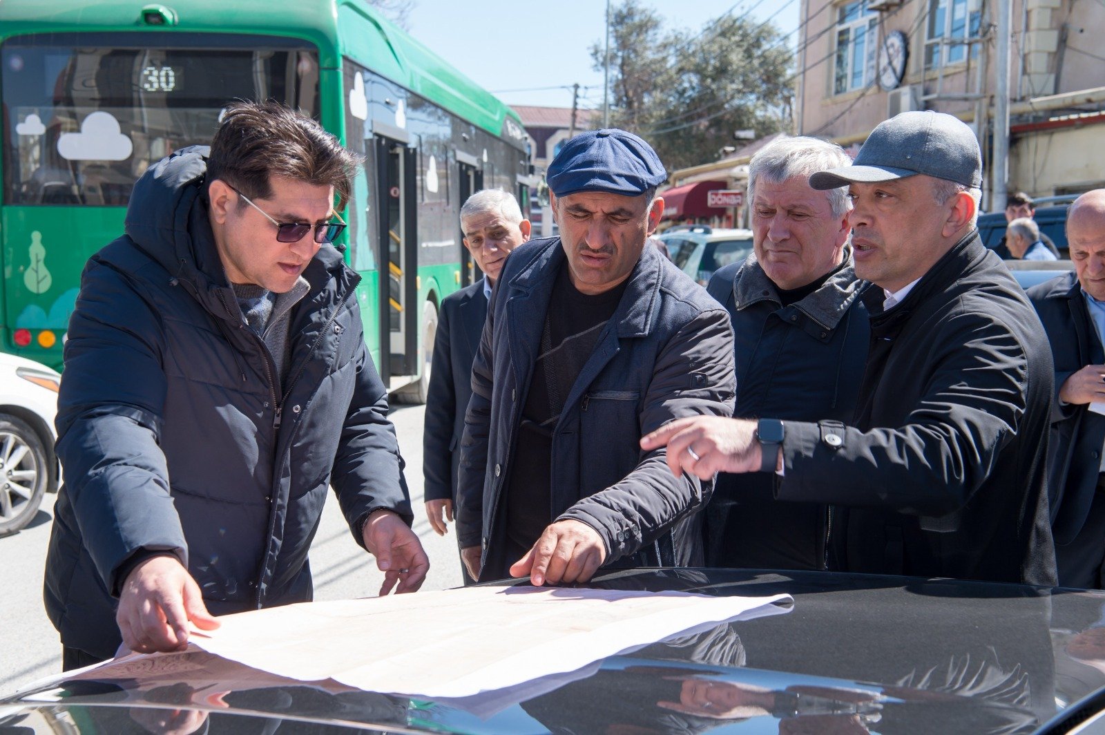 ADSEA sədri ərazidə kollektorun tikinti-bərpa işlərinin gedişatı ilə tanış oldu – VİDEO
