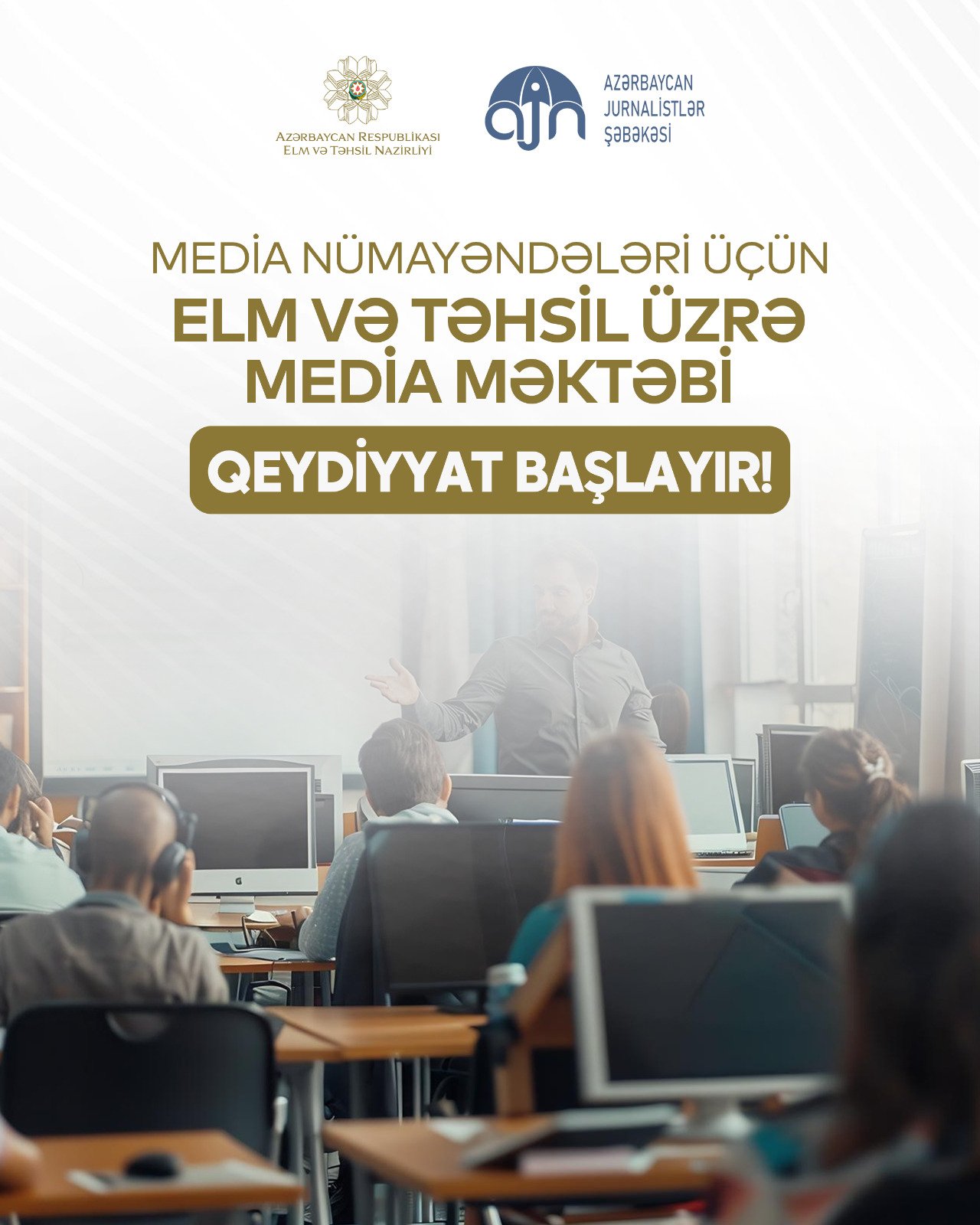 Jurnalistlər üçün elm və təhsil üzrə media məktəbinə start verilir