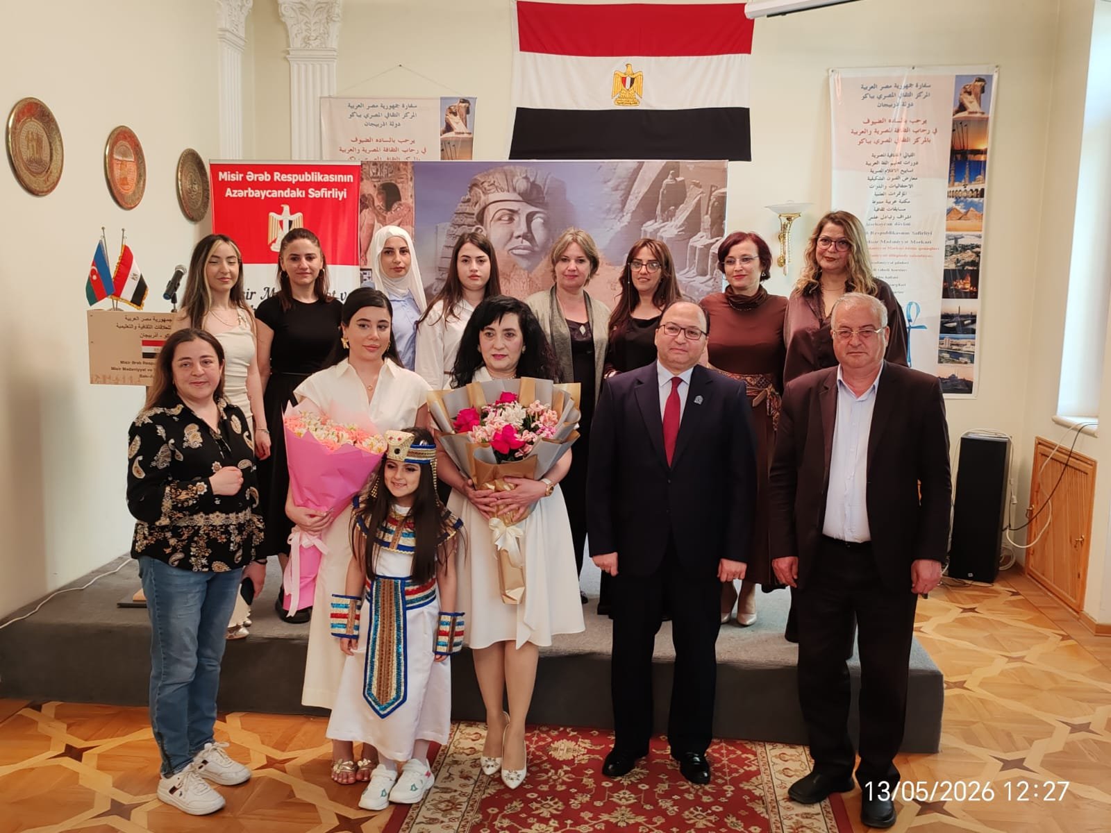 "Misir Azərbaycan Rəssamlarının Gözü ilə" sərgi keçirilmişdir