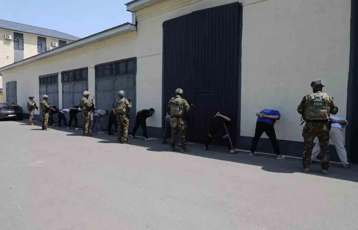 Qırğızıstanda terror aktlarının hazırlanmasında şübhəli bilinən 31 nəfər saxlanılıb