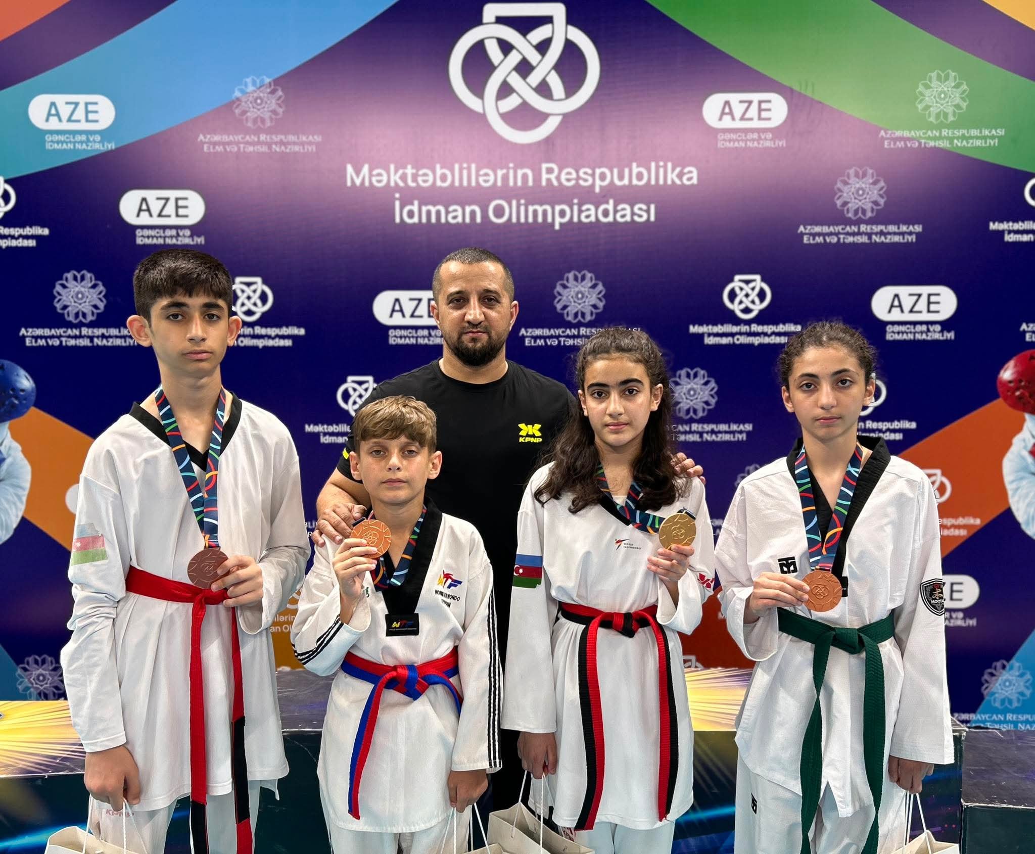 Masallı Taekvondoçuları Respublika Olimpiadasında uğur qazandılar