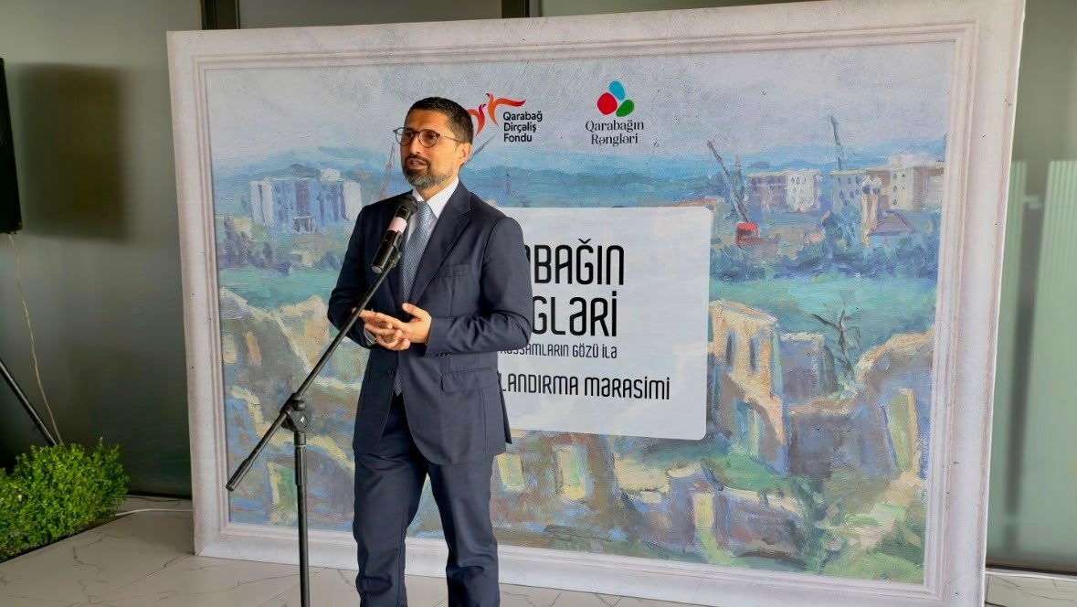 QDF “Qarabağın Rəngləri” layihəsində iştirak edən rəssamları mükafatlandırdı
