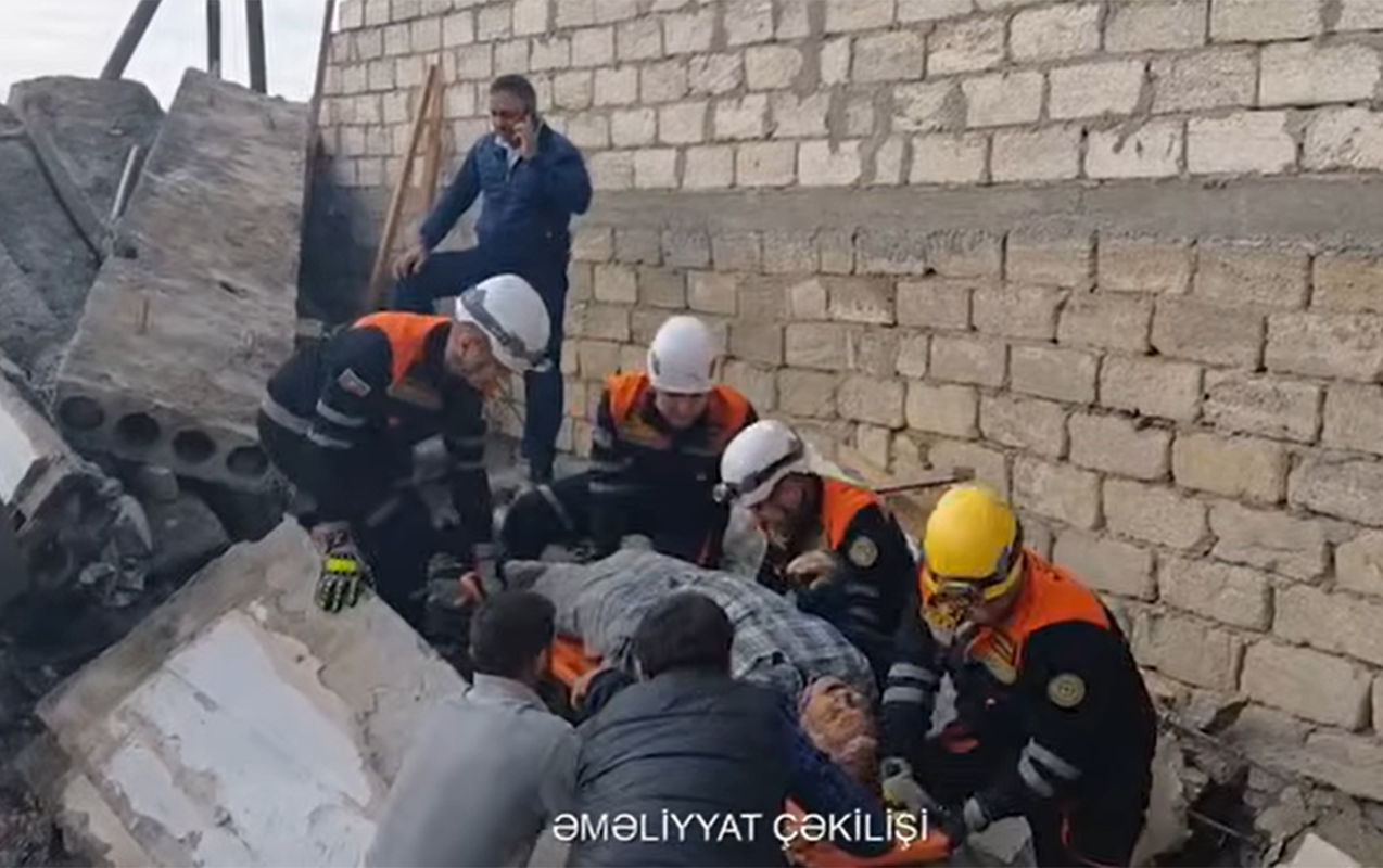 Bakıda fərdi ev uçdu - Ölən və yaralanan var - Videoy