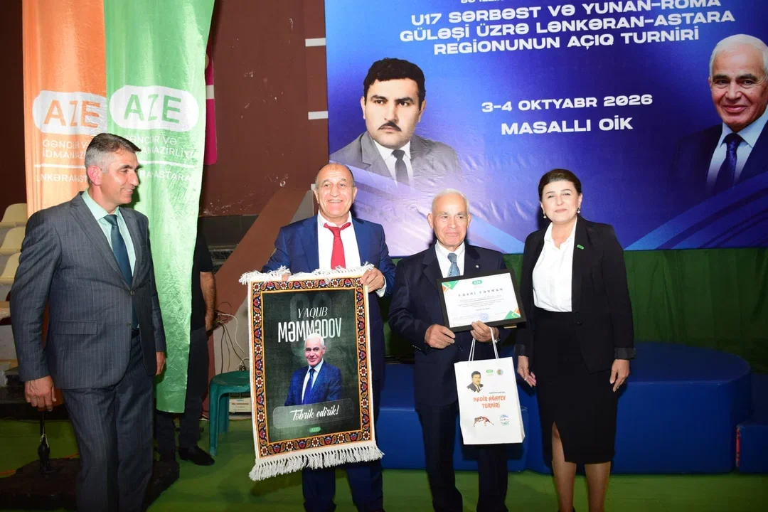 Masallıda Nadir Ağayev və Yaqub Məmmədovun xatirəsinə həsr olunan güləş turnirləri keçirilib