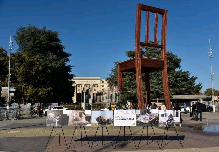 Cenevrədə Ermənistanın Azərbaycana qarşı mina müharibəsinə dair ekspozisiya açılıb
