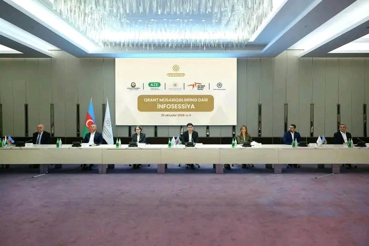 QHT Agentliyinin operatorluğu ilə qrant müsabiqələrinə dair infosessiya keçirilib